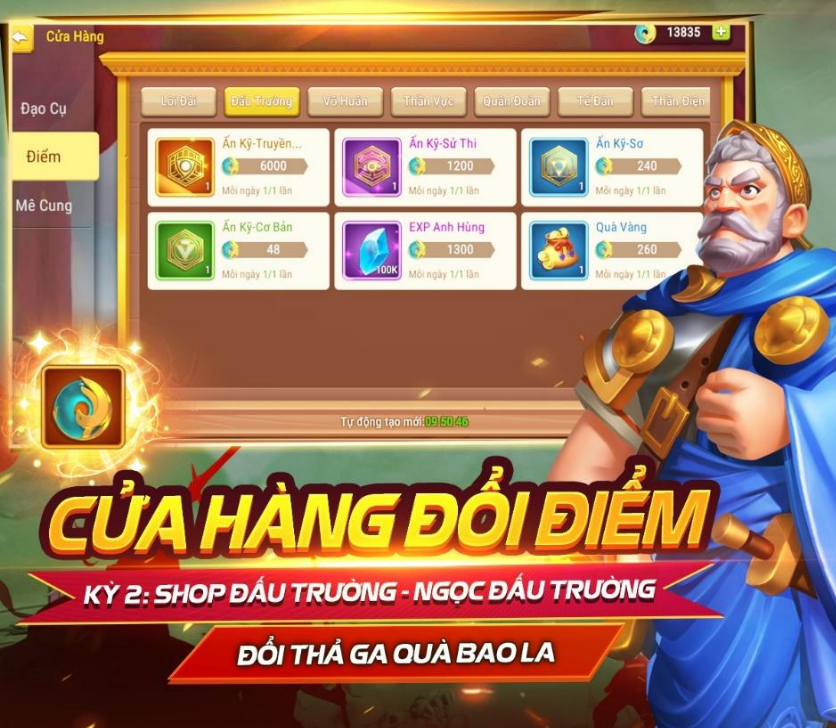 Tham chiến Đấu Trường, tranh top cực đỉnh tại Đấu Tướng VNG