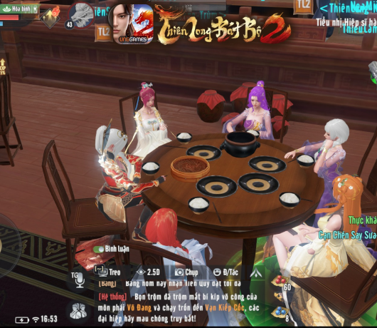 Thiên Long Bát Bộ 2 VNG: Chỉ còn 6 ngày nữa game thủ có thể ghé Tửu Lầu để thưởng thức