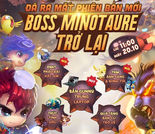 Thần dân Gunny PC mách nhau bí kíp vượt ải nguyên tố mới Pháo Đài Hắc Ám