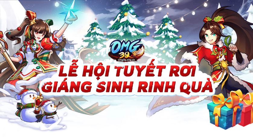 Không cần ông già Noel, game thủ OMG 3Q vẫn ngập quà Giáng Sinh