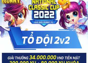 10/12 bắt đầu Vòng Loại 2v2 Gunny PC National Classic Cup