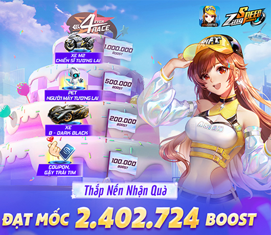 Muôn kiểu chúc sinh nhật từ game thủ ZingSpeed Mobile, cân trọn từ tài năng đến nhan sắc