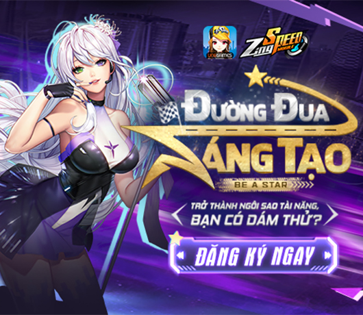 ZingSpeed Mobile lần đầu tiên tổ chức cuộc thi tìm kiếm tài năng sáng tạo nội dung