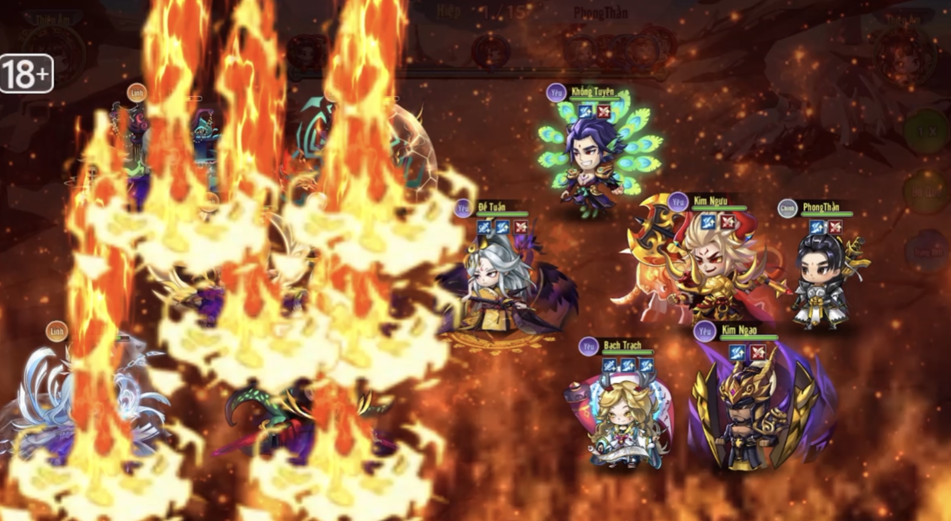 Lục Giới Phong Thần: Game đấu tướng chibi đề tài “chiến lục giới” đã có link tải