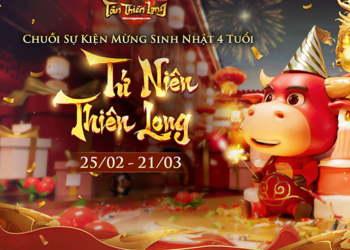 Đãi sinh nhật 4 tuổi, Tân Thiên Long Mobile VNG tặng quà khủng iPhone 14 Pro Max