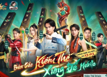 Kiếm Thế Origin – đỉnh cao kiếm hiệp trên di động lại tiếp tục tung TVC đầy uy lực cùng cầu thủ Quế Ngọc Hải