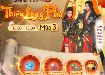Cộng đồng game thủ TLBB2 VNG “flex” ngoại trang độc nhất chỉ có tại tính năng Thiên Long Phù