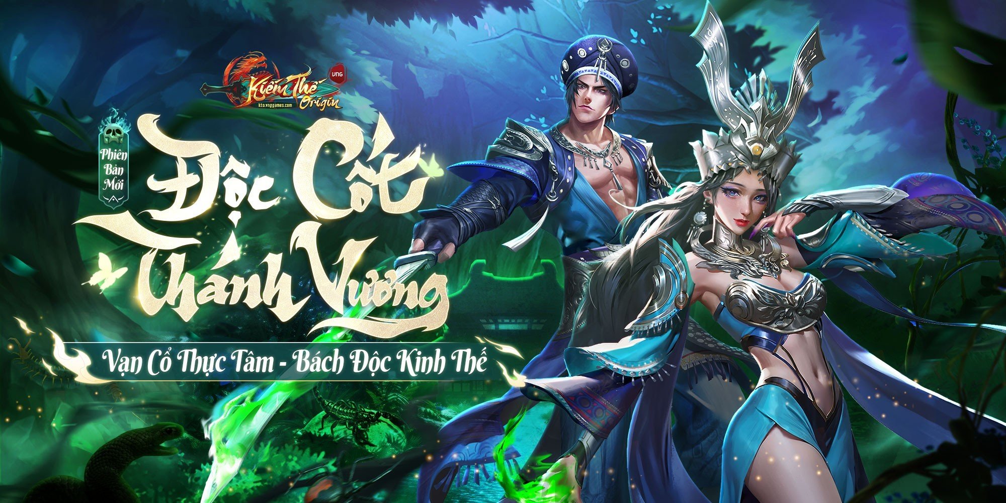 Môn phái mới Ngũ Độc – tâm điểm của Kiếm Thế Origin trong tháng 8 này