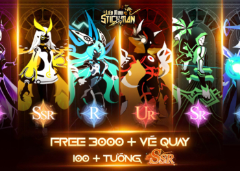 Siêu phẩm SLG Gacha cháy máy “Liên Minh Stickman” chính thức cập bến thị trường Việt Nam.