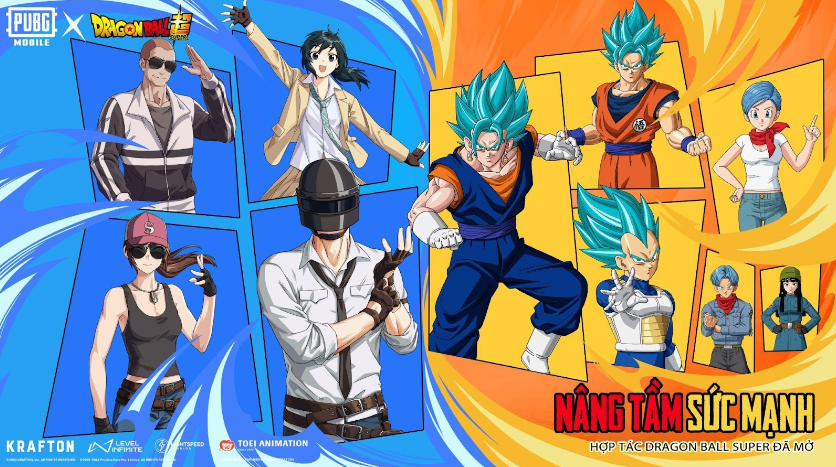 SIÊU PHẨM ANIME TOÀN CẦU – DRAGON BALL SUPER TRỞ LẠI PUBG MOBILE VỚI NHIỀU NỘI DUNG ĐỘT PHÁ