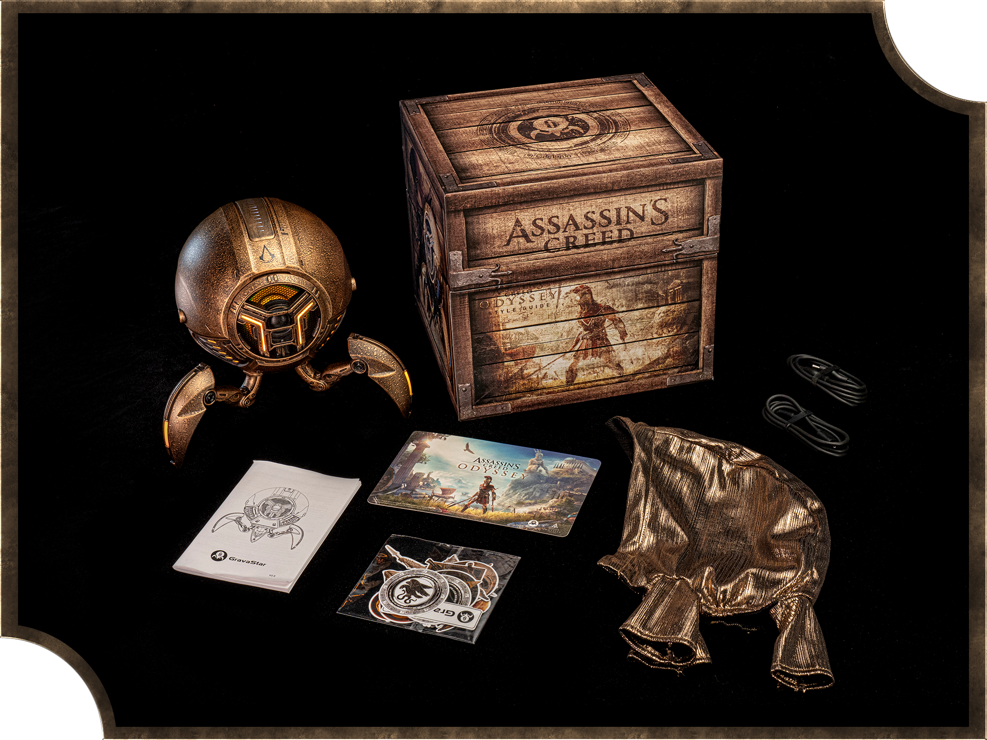 Phiên bản loa bluetooth giới hạn dành cho fan huyền thoại game: GravaStar Mars Pro – Assassin’s Creed Apple of Eden