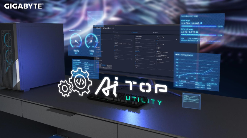GIGABYTE AI TOP Utility: Cách mạng hóa tinh chỉnh AI