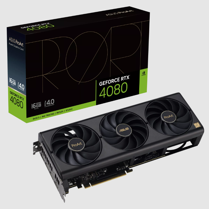 Trên Tay ASUS ProArt GeForce RTX 4080 16GB GDDR6X