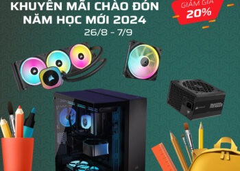 CORSAIR BACK TO SCHOOL MÙA TỰU TRƯỜNG VỚI CHƯƠNG TRÌNH KHUYẾN MẠI HẤP DẪN