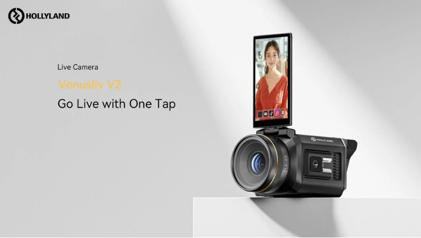 Hollyland Venusliv V2: Camera Livestream thế hệ mới, Phát trực tiếp chỉ bằng một chạm