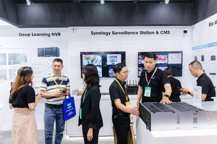 Synology giới thiệu giải pháp giám sát an ninh toàn diện tại Secutech 2024