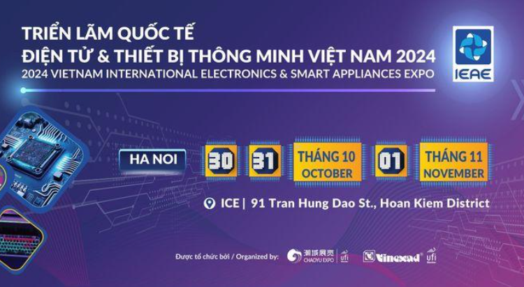 TRIỂN LÃM QUỐC TẾ ĐIỆN TỬ & THIẾT BỊ THÔNG MINH VIỆT NAM 2024