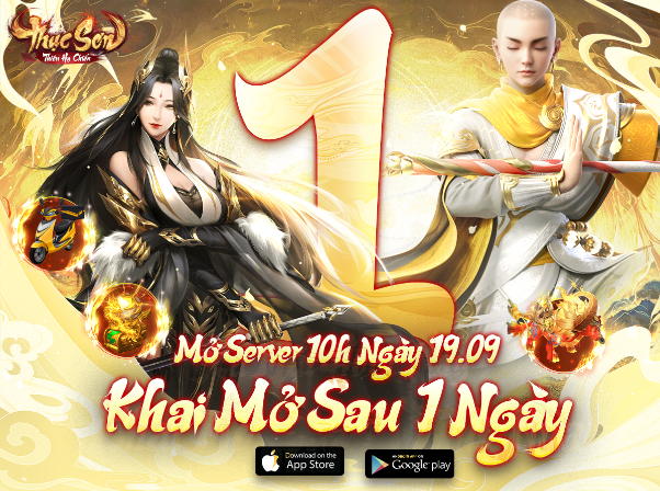 Thần Kiếm “lên ngôi”, Phong Vân dậy sóng: Thục Sơn Thiên Hạ Chiến mở trải nghiệm chính thức hôm nay!