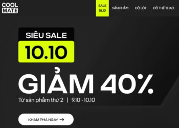 Coolmate “khuấy động” mùa thu đông với ưu đãi giảm giá 40%