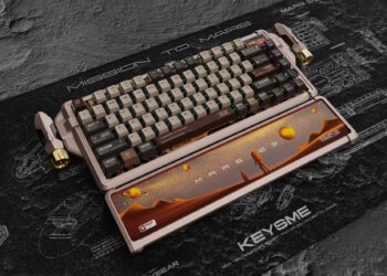 KEYSME Mars 03: Bàn phím cơ “siêu phẩm” đưa bạn lên Sao Hỏa