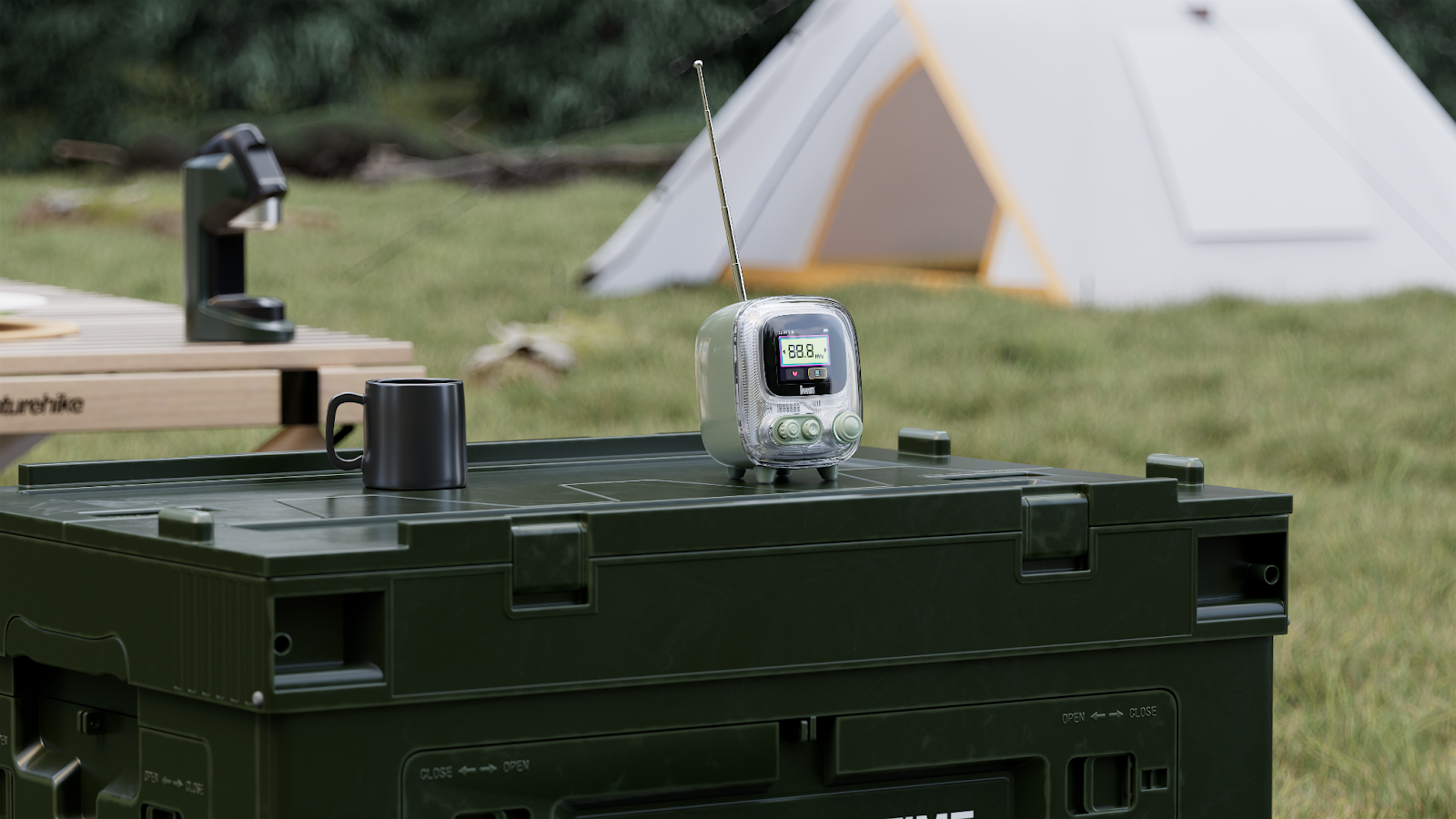 Divoom Tiivoo-2: Chiếc loa Bluetooth cổ điển, quà tặng âm nhạc độc đáo