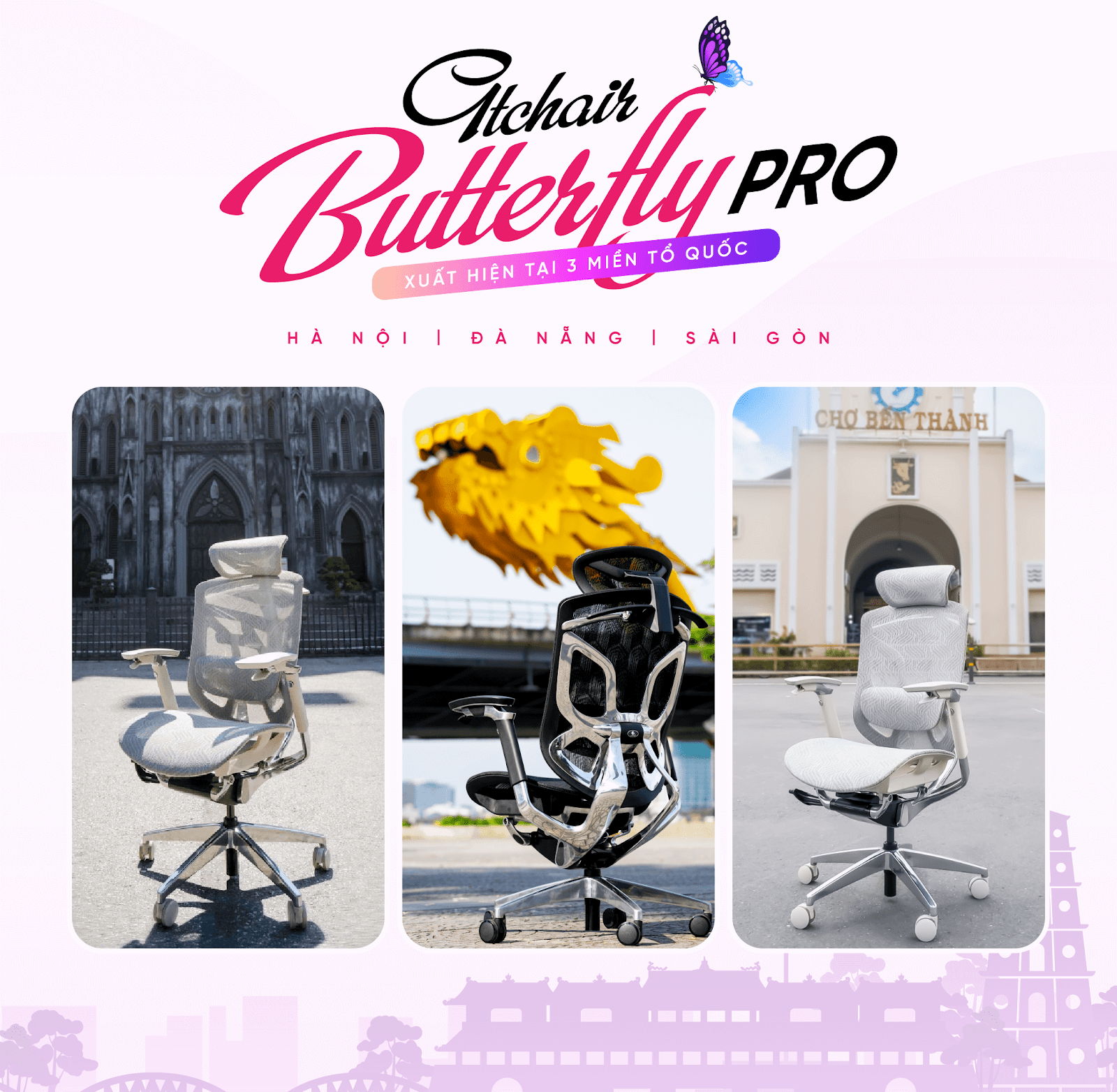 Khám phá ngay 3 mẫu ghế công thái học được ưa chuộng nhất tại Ergohome 