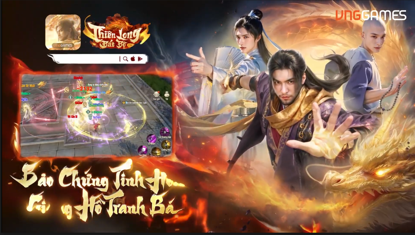 Thiên Long Bát Bộ VNG tung TVC đầy hoài niệm với thế hệ game thủ 8x, 9x