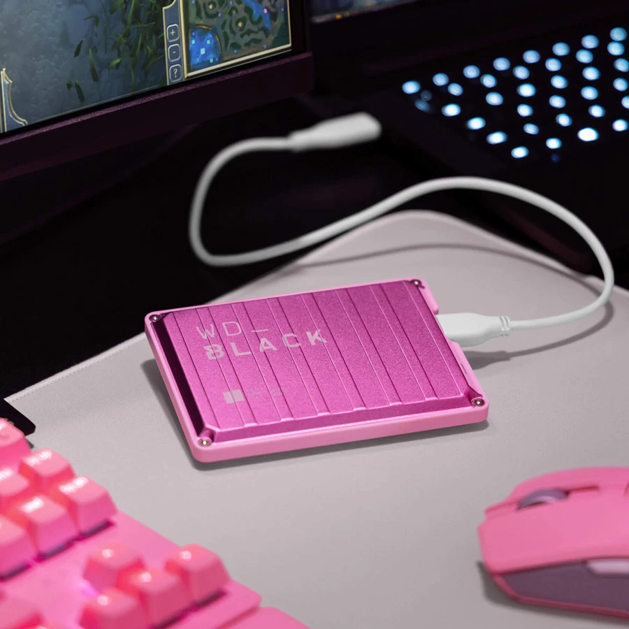 WD_BLACK P10 PINK: MANG THƯ VIỆN GAME CỦA BẠN ĐI KHẮP MỌI NƠI