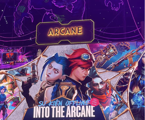 Into the Arcane: Bùng nổ cùng vũ trụ Arcane tại sự kiện offline hoành tráng
