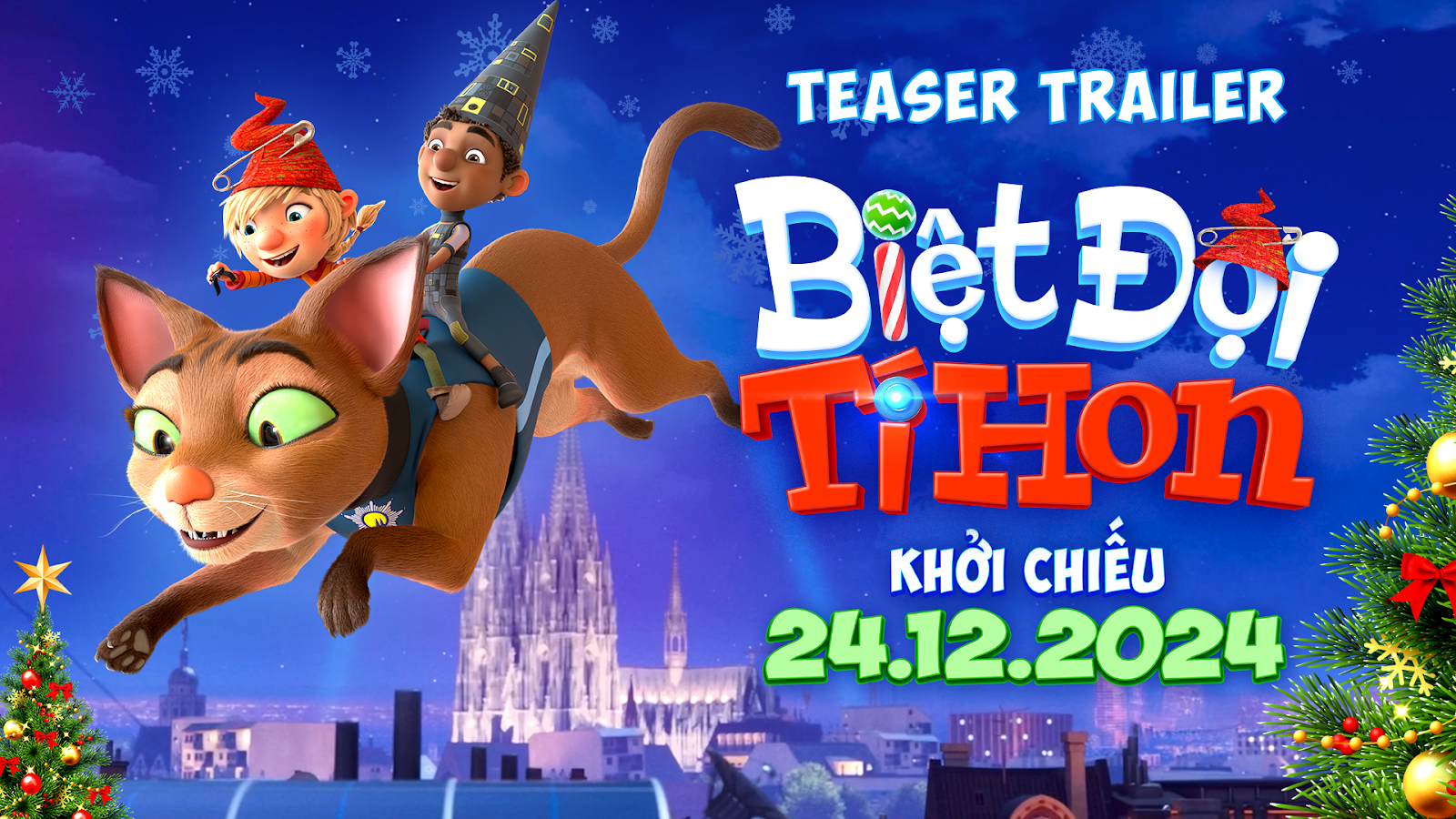 Phi vụ Giáng Sinh không thể bỏ qua: Cùng Biệt Đội Tí Hon quậy banh xứ sở