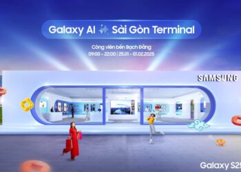 Đón Tết tưng bừng cùng không gian trải nghiệm độc đáo Galaxy AI Sài Gòn Terminal 