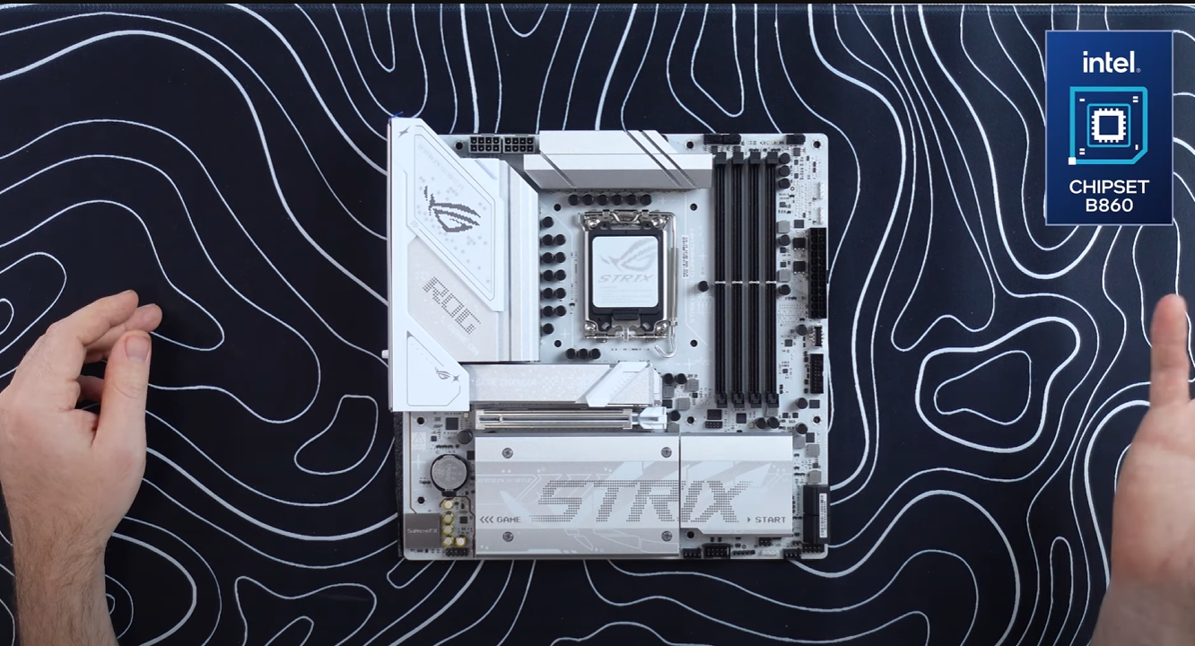 ASUS ROG STRIX B860-G Gaming WiFi: Thiết kế nhỏ gọn, hiệu năng mạnh mẽ