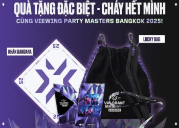 “Dawn of the Duelist” – Viewing Party Chung kết VALORANT Masters Bangkok 2025: Thẻ thông hành “cháy hàng”, fan hâm mộ săn lùng quà tặng độc quyền tại 5 rạp CGV trên toàn quốc