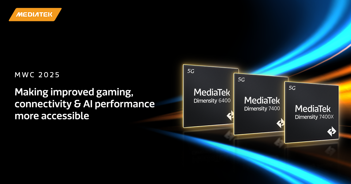 MediaTek Dimensity 7400 và Dimensity 6400 giúp cải tiến AI, kết nối và hiệu năng chơi game dễ tiếp cận hơn