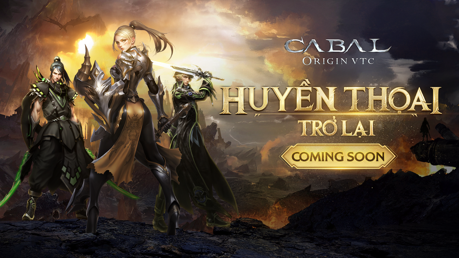 CABAL ORIGIN – HUYỀN THOẠI MMORPG THẾ GIỚI CHÍNH THỨC ĐƯỢC VTC ĐƯA TRỞ LẠI VIỆT NAM SAU THỜI GIAN DÀI VẮNG BÓNG