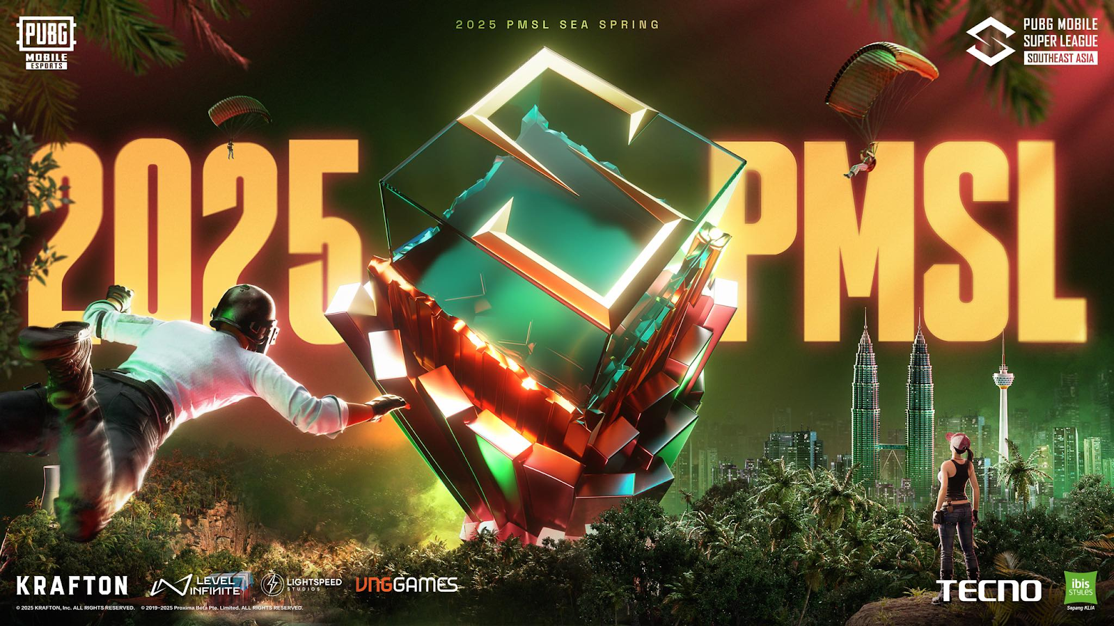 GIẢI ĐẤU PUBG MOBILE LỚN NHẤT ĐÔNG NAM Á KHỞI ĐỘNG MÙA GIẢI MỚI 2025 VỚI GIAI ĐOẠN MÙA XUÂN