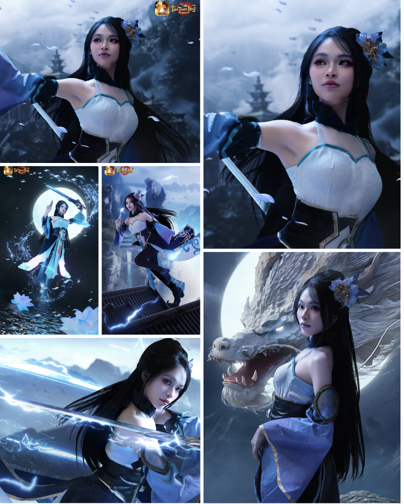 Tân Thiên Long VNG tung bộ ảnh cosplay môn phái Mộ Dung & Đường Môn – Tuyệt tác nhan sắc, đậm chất võ học