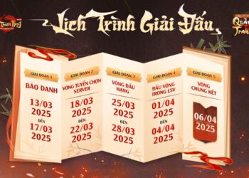 Quần Long Tranh Bá 2025: Đấu trường danh giá mừng sinh nhật 6 tuổi Tân Thiên Long Mobile VNG