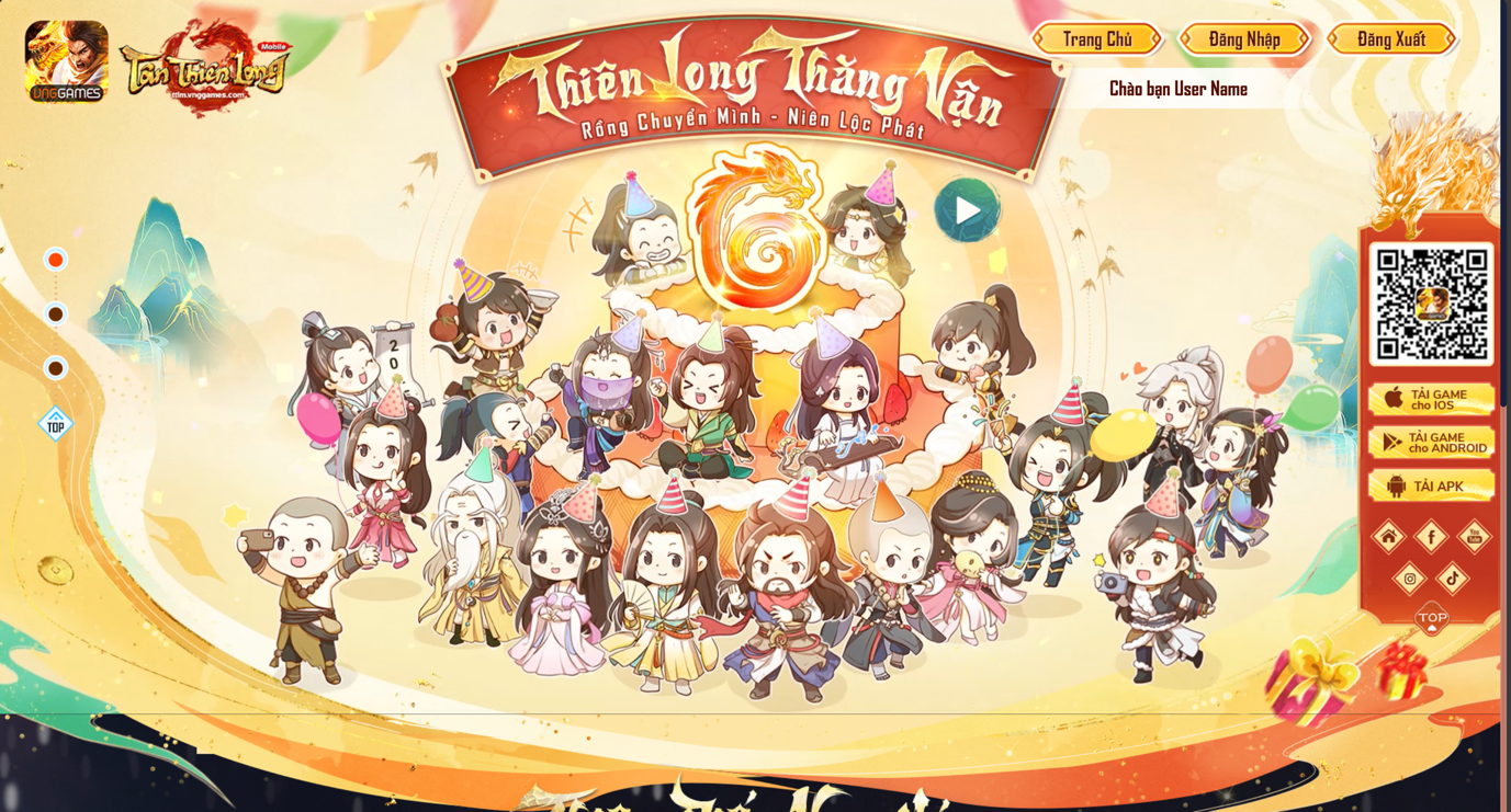 Tân Thiên Long Mobile VNG rộn ràng chuỗi sự kiện mừng sinh nhật 6 tuổi