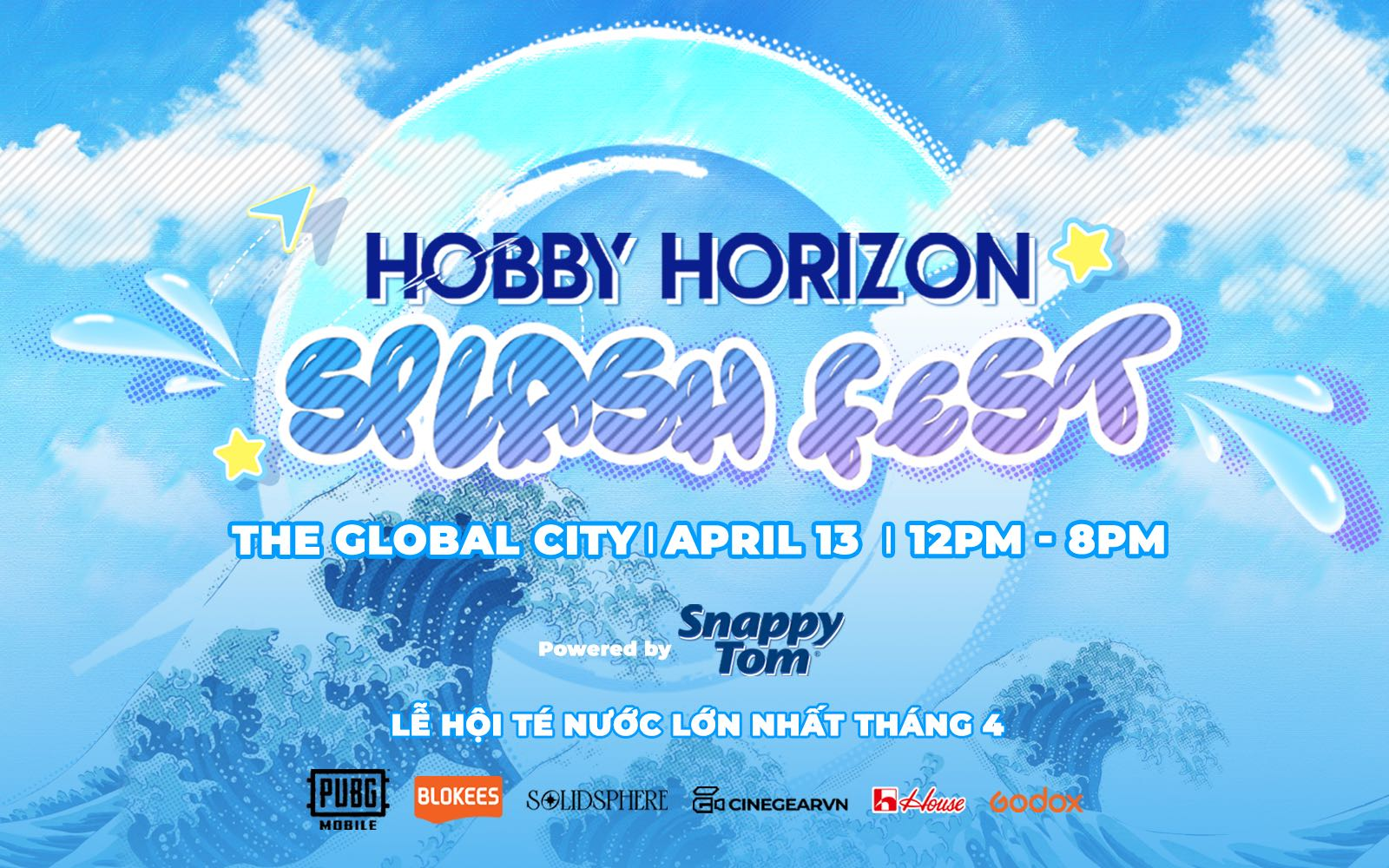 Hobby Horizon “Đổ Bộ” The Global City Với Sự Kiện Té Nước Quy Mô Lớn Nhất Hè 2025 – Splash Fest