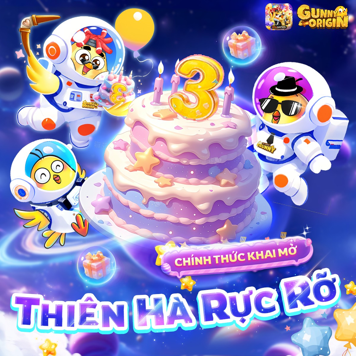  Vũ trụ Gunny hội ngộ mừng Gunny Origin tròn 3 tuổi