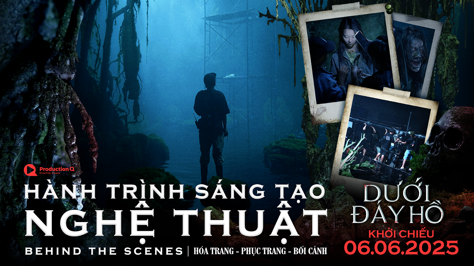 Phim kinh dị có Kay Trần, Thanh Duy hé lộ hậu trường độc đáo