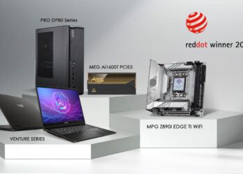 MSI Giành nhiều giải thưởng thiết kế Red Dot Design 