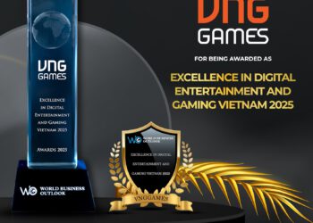 VNGGames được World Business Outlook Awards vinh danh “Thương hiệu Game và Giải trí số xuất sắc”