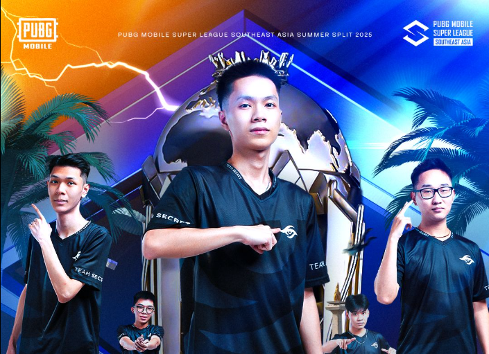 THỂ THAO ĐIỆN TỬ PUBG MOBILE 2025: TEAM SECRET LÀ ĐẠI DIỆN VIỆT NAM DUY NHẤT ĐẾN VỚI ESPORTS WORLD CUP 2025