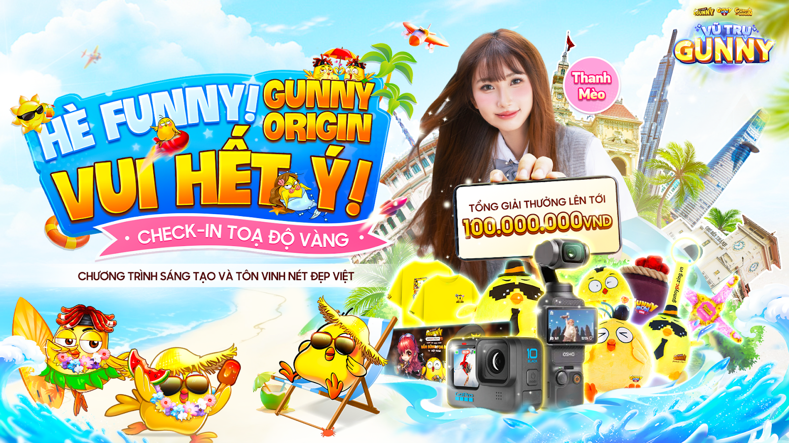 GUNNY ORIGIN: Công bố chương trình “Check-in Toạ Độ Vàng” – Khi game thủ trở thành “Đại sứ văn hoá Việt”