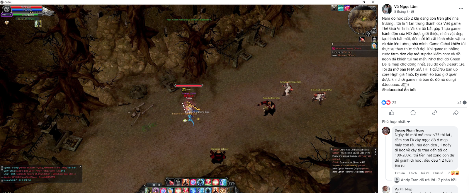 Cộng đồng Cabal Việt Nam háo hức đón chờ ngày ra mắt Cabal Origin VTC