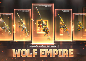 Đột Kích chốt tháng 7 với Kho Báu Hoàng Gia Ruby Wolf Empire đầy bản lĩnh