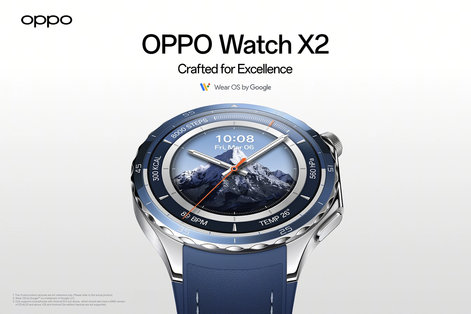 OPPO RA MẮT BỘ ĐÔI OPPO WATCH X2 VÀ WATCH X2 MINI SMARTWATCH THẾ HỆ  MỚI VỚI THIẾT KẾ TINH XẢO, PIN BỀN BỈ VÀ CÁC TÍNH NĂNG CHĂM SÓC SỨC KHOẺ TIÊN TIẾN