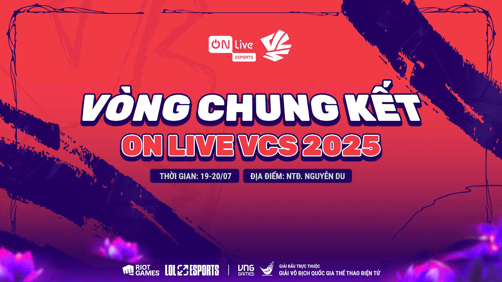 VÒNG CHUNG KẾT ON LIVE VCS 2025: SỰ KIỆN OFFLINE LỚN NHẤT CỦA LIÊN MINH HUYỀN THOẠI MÙA HÈ 2025